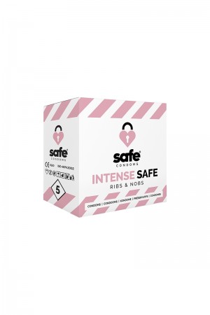 5 préservatifs Safe Intense