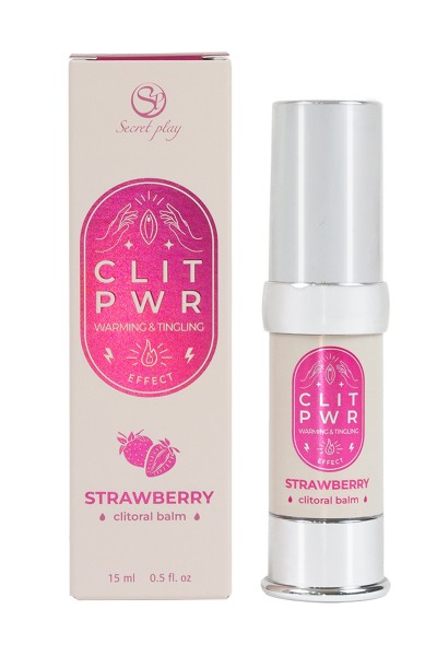 Baume pour clitoris Clit Pwr Fraise