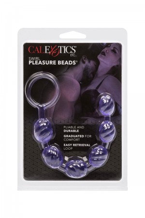 Perles anales CalExotics Swirl violet